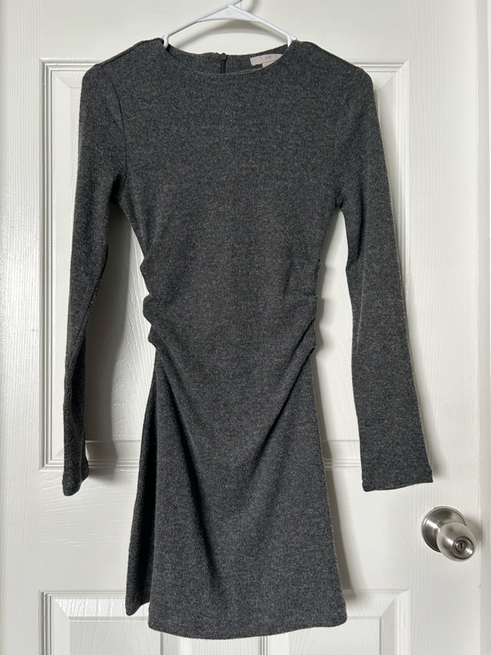 H&M Charcoal Long Sleeve Dress